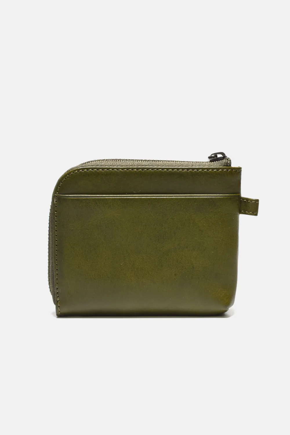 Zippered Leather Wallet