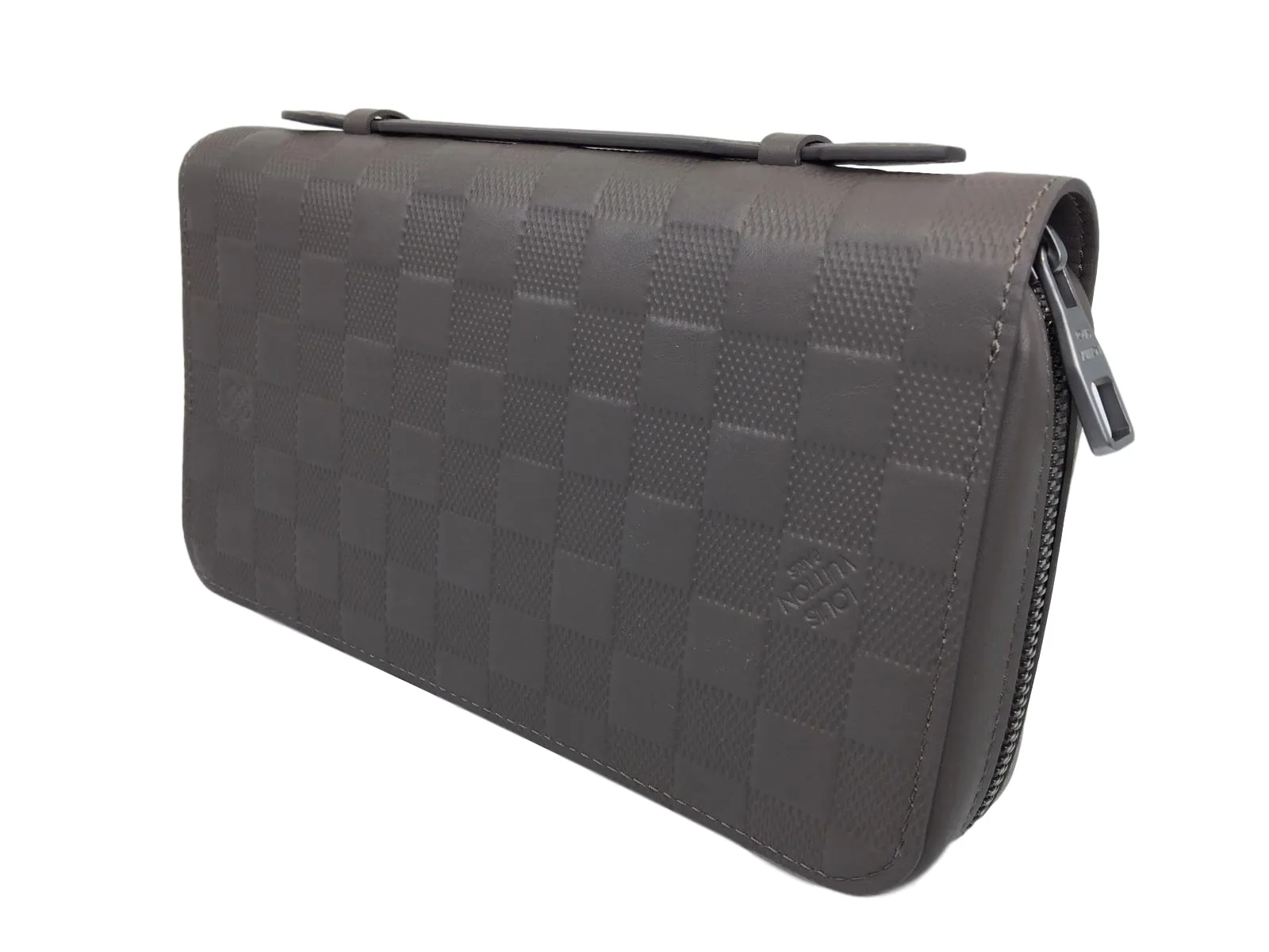 Zippy XL Damier Infini Granite