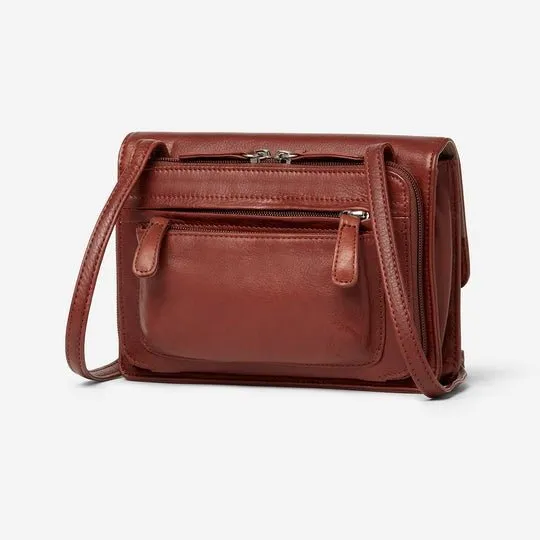 Zoe Crossbody | Brandy